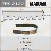 Ремень ручейковый Masuma 7PK-2120