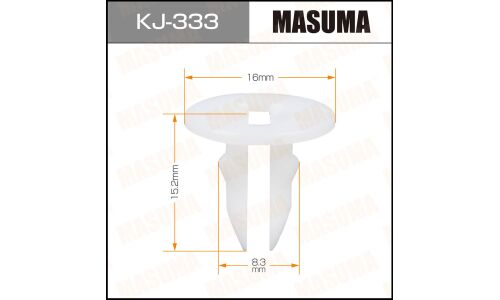 Клипса крепёжная солнцезащитного козырька Masuma, для Toyota, арт. KJ-333