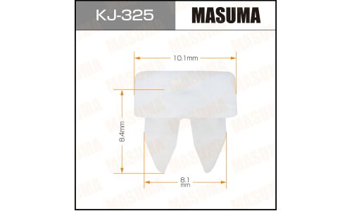 Клипса крепёжная деталей салона Masuma, для Lexus, Toyota, арт. KJ-325