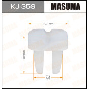 Клипса крепёжная обшивки потолка салона Masuma, для Toyota, арт. KJ-359