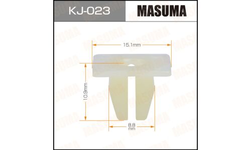 Клипса крепёжная кузова Masuma, для Honda, Lexus, Nissan, Scion, Toyota, арт. KJ-023