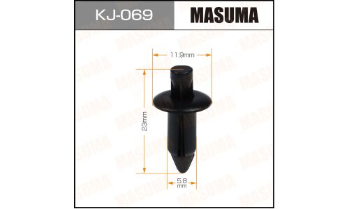 Клипса крепёжная держателя антенны Masuma, для Mitsubishi, арт. KJ-069