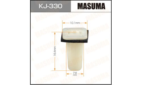 Клипса крепежная Masuma KJ-330 (OEM 90189-04102, 90189-04178)