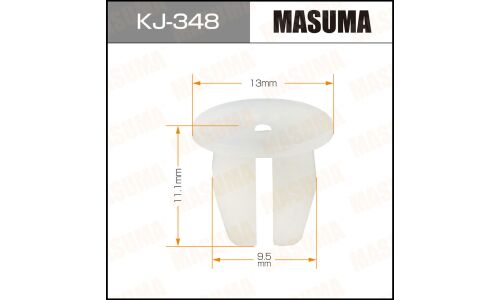 Клипса крепёжная кузова Masuma, для Lexus, Toyota, арт. KJ-348