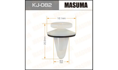 Клипса крепёжная деталей салона Masuma, для Mitsubishi, арт. KJ-082