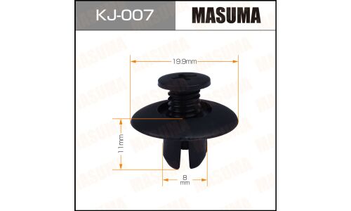 Клипса крепёжная деталей салона Masuma, для Honda, Lexus, Mazda, Nissan, Toyota, арт. KJ-007