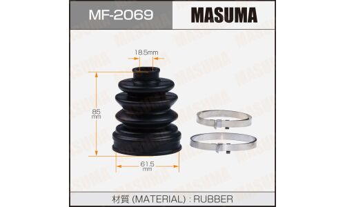 Пыльник привода Masuma, резина, арт. MF-2069