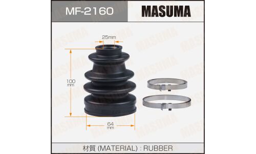 Пыльник привода Masuma, резина, арт. MF-2160
