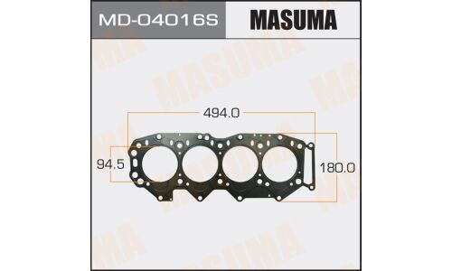 Прокладка головки блока цилиндров Masuma WL (1/10)