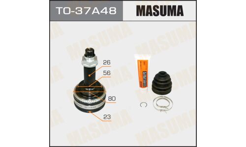 ШРУС Masuma, 23x56x26x48мм, арт. TO-37A48