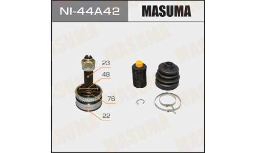 ШРУС Masuma, 22x48x23x42мм, арт. NI-44A42