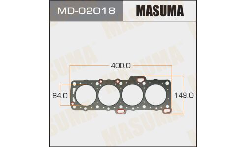 Прокладка головки блока цилиндров Masuma CA16S, CA18S (1/10)