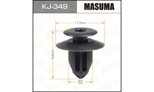 Клипса крепёжная порогов Masuma, для Toyota, арт. KJ-349