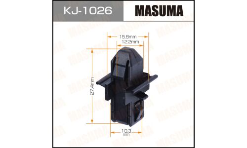 Клипса крепёжная решетки радиатора Masuma, для Subaru, арт. KJ-1026