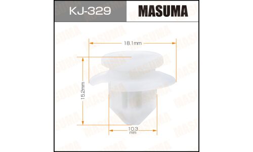 Клипса крепёжная деталей салона Masuma, для Lexus, Toyota, арт. KJ-329