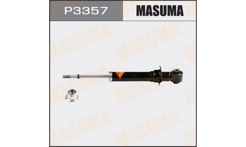 Амортизатор Masuma газомасляный двухтрубный, задний, правый/левый, 1 шт, арт. P3357 (соответствует KYB 341336)