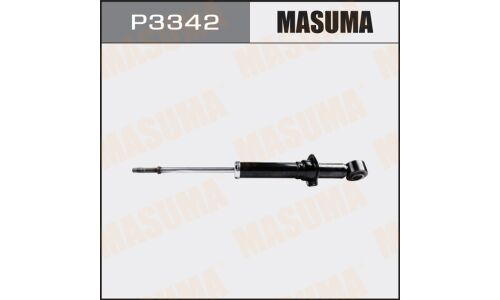 Амортизатор Masuma газомасляный двухтрубный, задний, правый/левый, 1 шт, арт. P3342 (соответствует KYB 341321)
