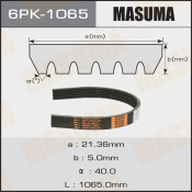 Ремень ручейковый Masuma 6PK-1065