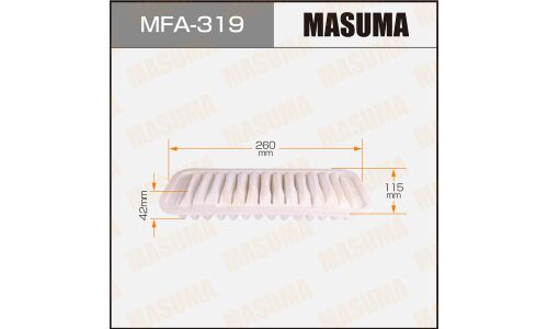 Фильтр воздушный Masuma A-196, арт. MFA-319