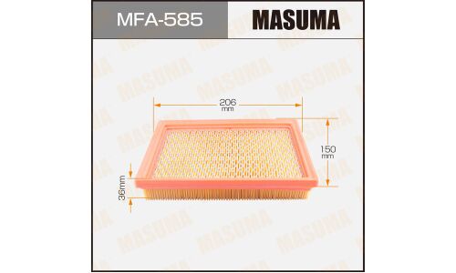 Фильтр воздушный Masuma A-462, арт. MFA-585
