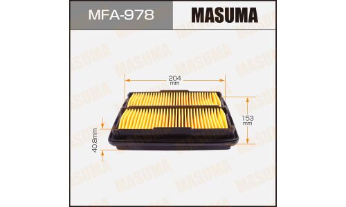 Фильтр воздушный Masuma A-855, арт. MFA-978