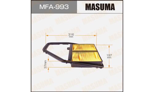 Фильтр воздушный Masuma A-870, арт. MFA-993