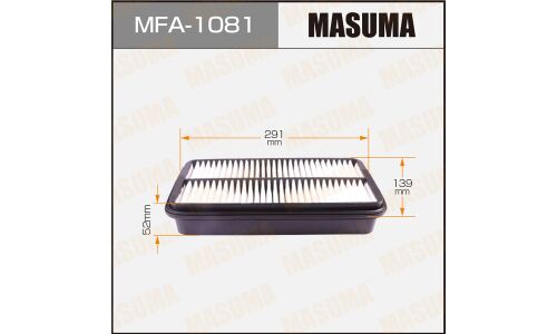 Фильтр воздушный Masuma A-958, арт. MFA-1081