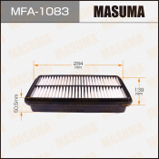 Фильтр воздушный Masuma A-960, арт. MFA-1083 Фильтр воздушный Masuma A-960, арт. MFA-1083