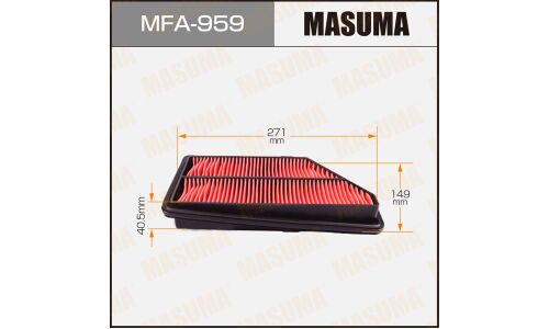 Фильтр воздушный Masuma A-836, арт. MFA-959