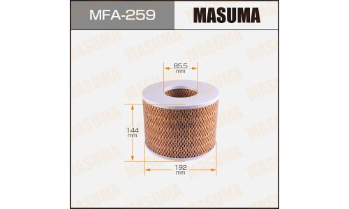 Фильтр воздушный Masuma A-136, арт. MFA-259