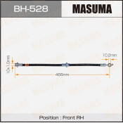 Шланг тормозной Masuma для Isuzu Bighorn, передний, правый, арт. bh-528 Шланг тормозной Masuma для Isuzu Bighorn, передний, правый, арт. bh-528