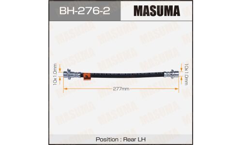 Шланг тормозной Masuma для Toyota Corona / Carina, задний, левый, арт. bh-276-2