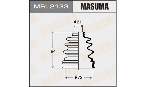 Пыльник привода Masuma, силикон, арт. MFs-2133