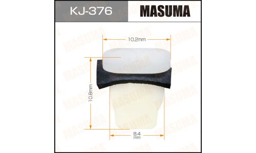 Клипса крепежная Masuma KJ-376 (OEM 90189-04130)