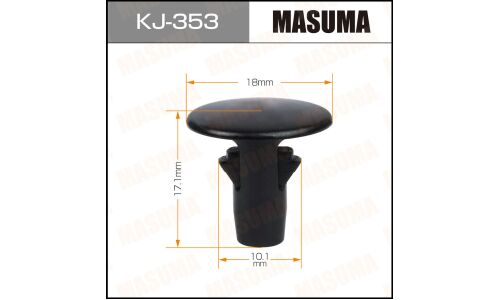 Клипса крепёжная кузова Masuma, для Scion, Toyota, арт. KJ-353