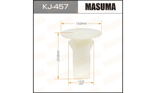 Клипса крепёжная брызговиков Masuma, для Toyota, арт. KJ-457