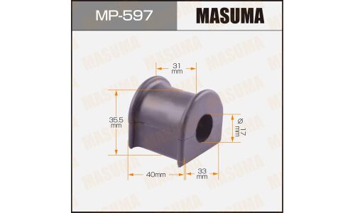 Втулка стабилизатора Masuma, арт. MP-597