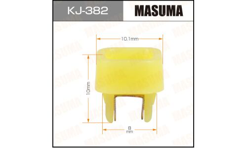 Клипса крепёжная обшивки двери и салона Masuma, для Mitsubishi, арт. KJ-382