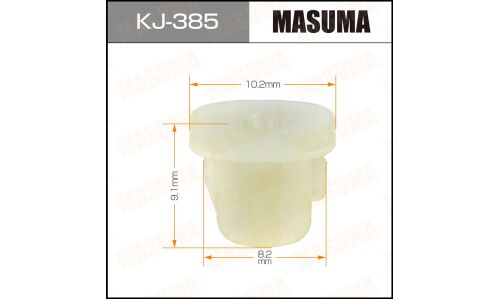 Клипса крепежная Masuma KJ-385 (OEM 90189-04222)