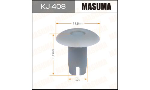 Клипса крепёжная деталей кузова Masuma, для Lexus, Toyota, арт. KJ-408