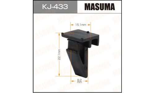 Клипса крепежная Masuma KJ-433 (OEM 62376-28020)