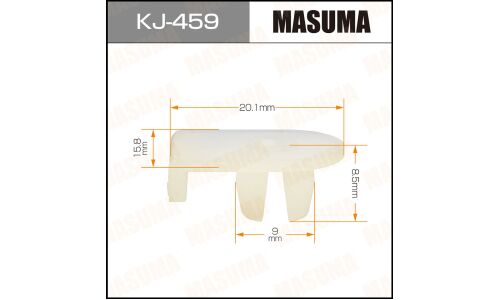 Клипса крепежная Masuma KJ-459 (OEM 90189-06008)