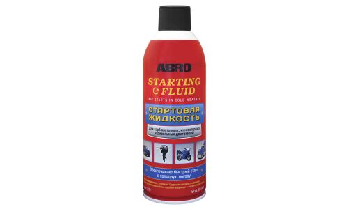 Жидкость для быстрого старта ABRO Starting Fluid, аэрозоль 312мл, арт. SF-650