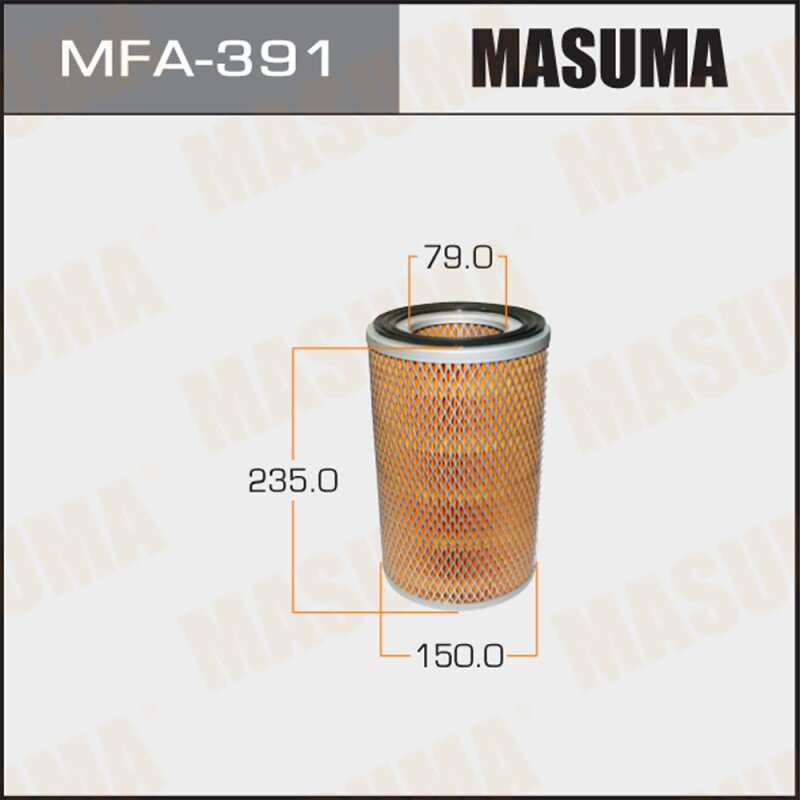 

Фильтр воздушный Masuma A-268, арт. MFA-391