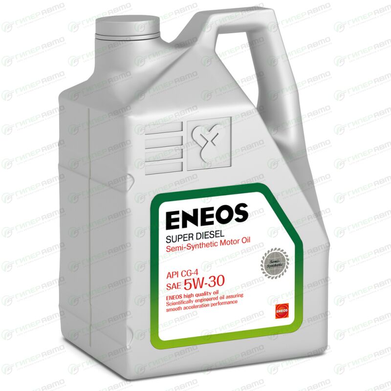 Масло моторное Eneos Super Diesel 5w30 полусинтетическое, CG-4, для ...