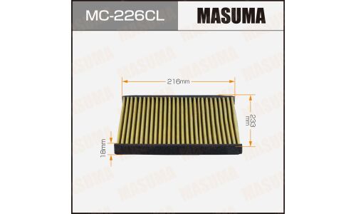 Фильтр салонный Masuma AC-103 угольный, арт. MC-226CL