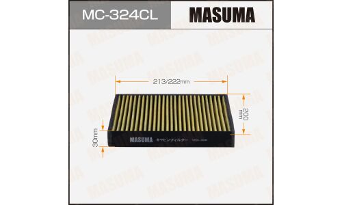 Фильтр салонный Masuma AC-201 угольный, арт. MC-324CL