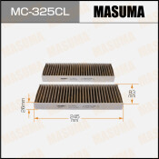 Фильтр салонный Masuma AC-202 угольный, арт. MC-325CL Фильтр салонный Masuma AC-202 угольный, арт. MC-325CL