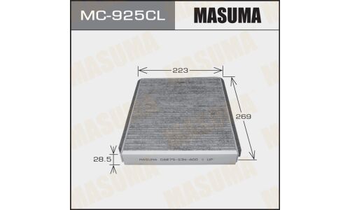 Фильтр салонный Masuma AC-802 угольный, арт. MC-925CL