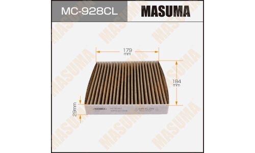 Фильтр салонный Masuma AC-805 угольный, арт. MC-928CL